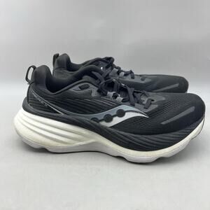 Saucony Hurricane 24 Running Shoes Women Size 9 Black Mesh Comfort Low Sneakers